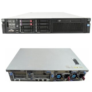 HP ProLiant DL380 G6 Server 2x XEON X5560 2.80GHz QC 16 GB RAM 2x 146GB, DVD-RW