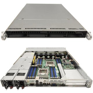 Supermicro CSE-815 1U Rack Server Mainboard X9DRW-iF Rev. 1.02 1x Kühler