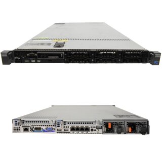 Dell PowerEdge R610 Server 2x E5620 QC 2.40GHz 16GB RAM PERC 6/i IDRAC6 6 Bay