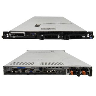 Dell PowerEdge R300 Server Xeon X3323 QC 2.50 GHz 16 GB RAM 2x 73 GB HDD SAS 6IR Win Svr 2003 Key