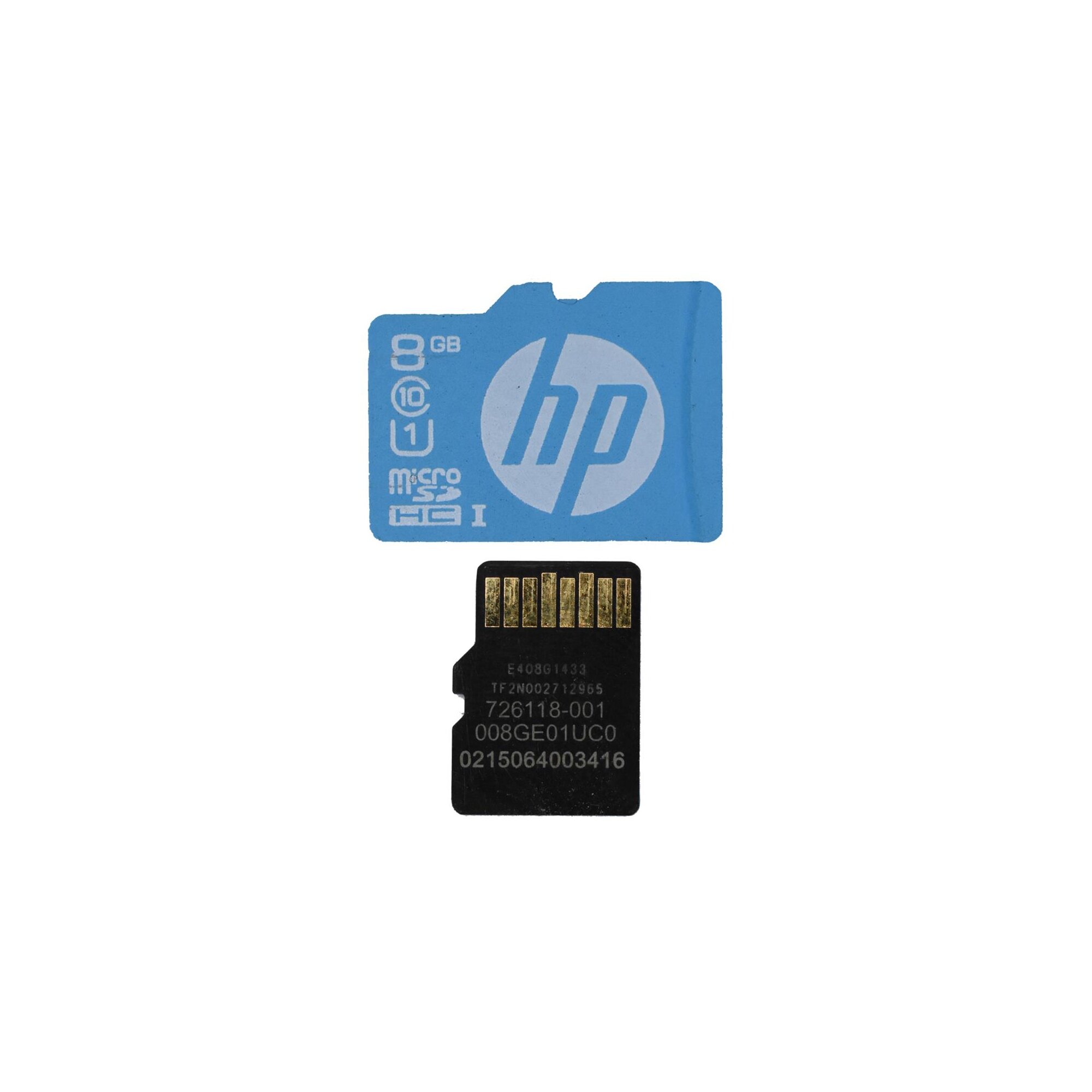HP DRV 8GB Micro SDHC Flash Media Card 726118001 BL460c G8 DL380