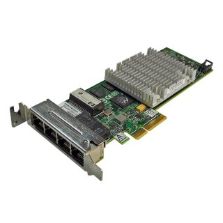 HP NC375T Quad Port PCIe x4 Gigabit Server Adapter P/N 539931-001 491176-001 LP