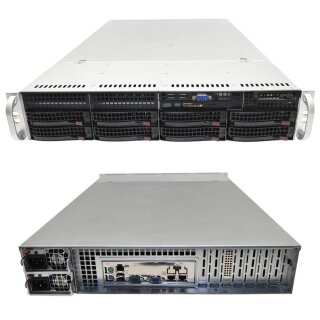 Supermicro CSE825 X9DRL-iF Rev. 1.01 2x E5-2620 2.00 GHz 32GB RAM 2x160GB SSD
