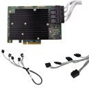 LSI SAS9300-16i 12G HBA PCIe 3.0 x8 Controller mit 4x...