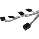 LSI SAS9300-16i 12G HBA PCIe 3.0 x8 Controller mit 4x Kabel ohne Bracket FP