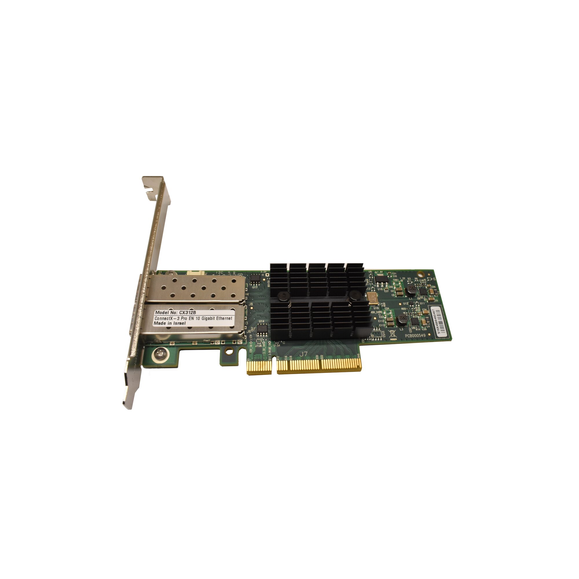 Mellanox ConnectX-3 Pro 10GbE Dual Port PCIe3 Adapter MCX312B-XCCT FP ...