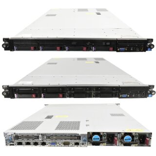 HP ProLiant DL360 G7 1x Xeon E5630 2.53GHz 16GB DDR3 2x 72GB 2.5 HDD 579241-421