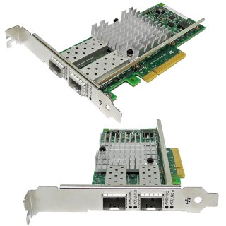 HP 560SFP+ Dual-Port 10GbE PCI-Express x8 Converged Network Adapter 669279-001 FP