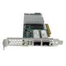 HP NC523SFP FC Dual-Port 10GbE SFP+ PCIe x8 Server Adapter SP# 593742-001 + GBIC FP