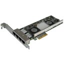 IBM 49Y4222 BroadCom NetXtreme II 4-Port Gigabit Ethernet PCIe x4 Netzwerkkarte