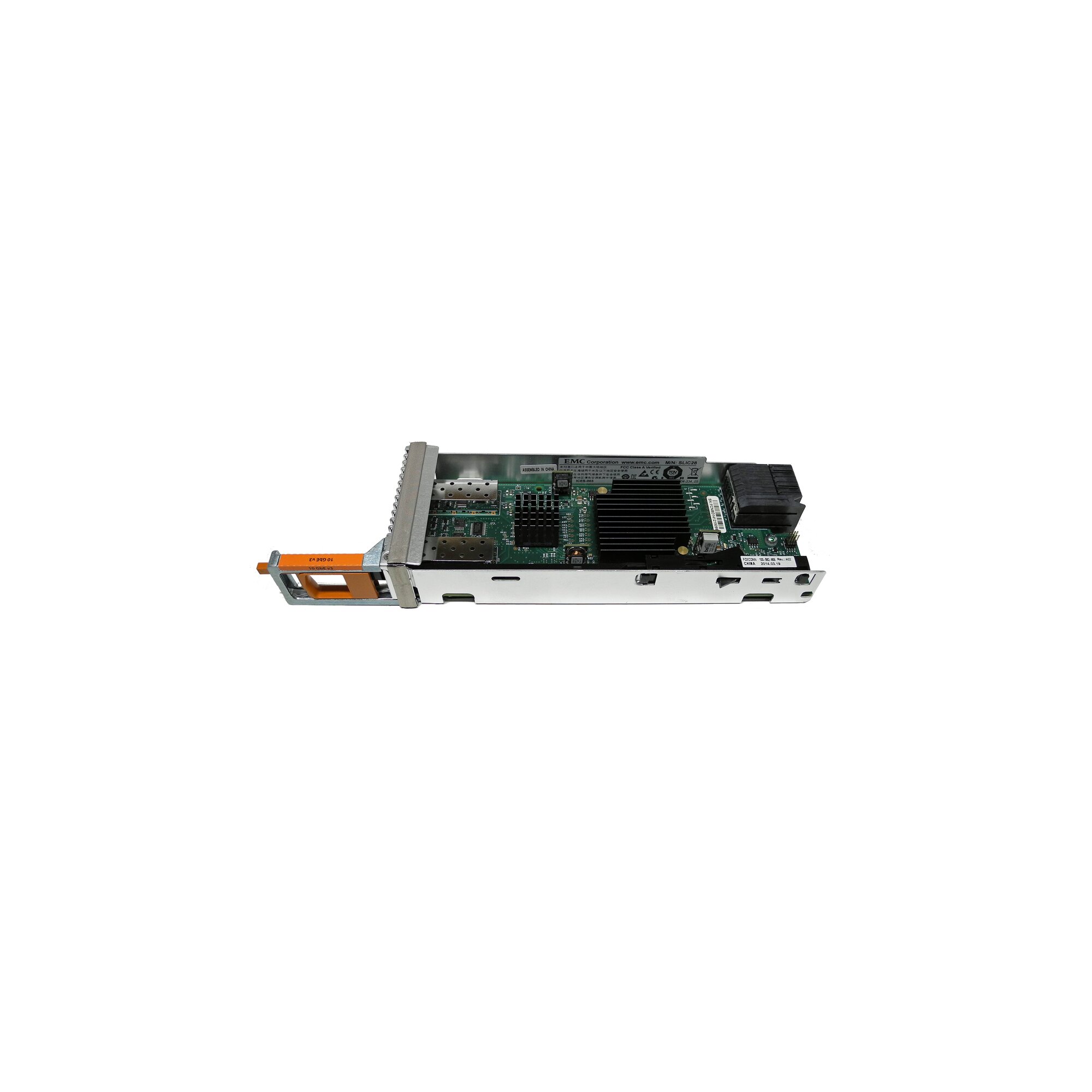 EMC UltraFlex SLIC28 10Gb v3 FC Module 303-195-100C-01 + 2x SFP+ ...
