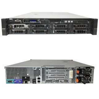 Dell PowerEdge R510 Server 1 x E5620 Quad-Core 2.40 GHz 16GB RAM H200 3,5" 8 Bay