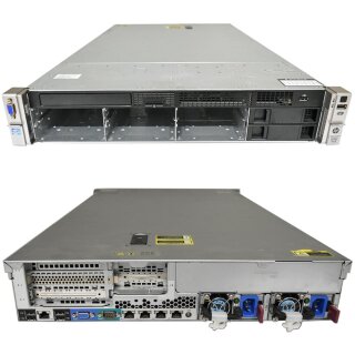 HP ProLiant DL380e G8 8 Core 2 x E5-2450 2.1 GHz 64 GB RAM P420 2GB Cache 1x 500GB HDD 3.5 Zoll