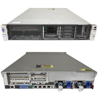 HP ProLiant DL380e G8 2x XEON E5-2450 8-Core 2.1 GHz 96 GB RAM 2x SAS92054i4e