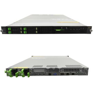 Fujitsu RX200 S6 Server 2x E5620 4-Core 2,40 GHz 12 GB RAM 1x 146GB SAS 2,5" HD 6 Bay