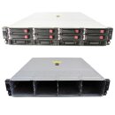 HP StorageWorks D2600 P/N: AJ940-63002 6x 300GB 3.5 HDD 2xI/O Module AJ940-04402