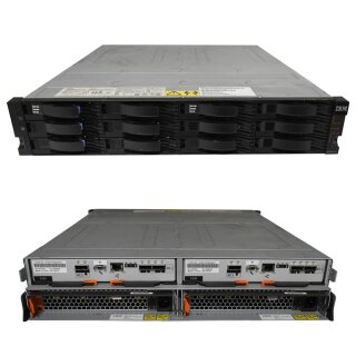 IBM EXPM 2512 Storage Expansion Unit 12x 300GB 3.5 HDD 2U 2x 49Y5951 Controller