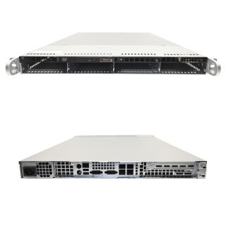 Supermicro Chassis CSE-815 1U Rack Server 4x Fan Backplane  Power Supply DVD-ROM