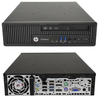 HP EliteDesk 800 G1 USDT Ultra-Slim PC i7-4770S CPU 3.10GHz 8GB DDR3 RAM 500GB SATA 2.5 Zoll HDD