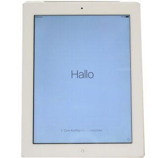 Apple iPad 3. Generation 64GB A1430 Wi-Fi + Cellular 9,7 Zoll Silber Weiß 4G