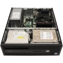 HP EliteDesk 800 G2 SFF Small Form Factor PC i5-6600 CPU 4x 3.30GHz 16GB DDR3 RAM 300GB SATA 2.5 Zoll SSD 3TB SATA 3.5 Zoll HDD