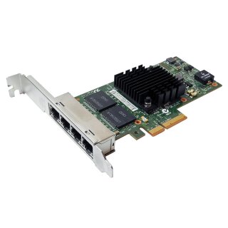 Intel I350-T4 4-Port PCIe x4 Gigabit Ethernet Network Adapter  FP