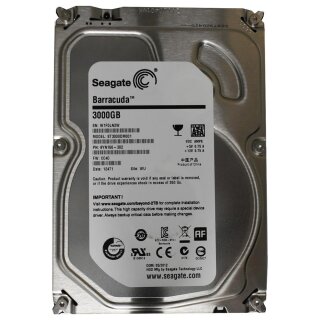 Seagate 3.0TB 3.5Zoll 7.2k 6Gb/s 64MB Cache SATA HDD ST3000DM001 9YN166-XXX