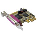 EXSYS EX-44210 Low-profile PCI-Express x1 Parallel Karte...