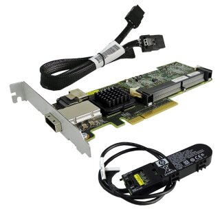 HP Smart Array P212 6Gb/s SAS RAID Controller 512MB +BBU +Kabel SP# 462594-001