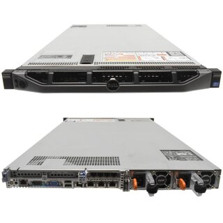 Dell PowerEdge R620 2xE5-2609 2.50GHz 4C 32GB RAM 2.5 8 Bay PERC 710 mini iDrac7 2x300 GB 2,5 SAS