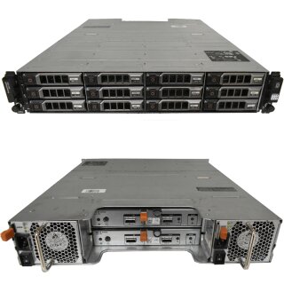 Dell PowerVault MD1200 2U 2x E01M001 6Gbps 2x 600W PS 48TB SAS 12xBay 3.5 LFF