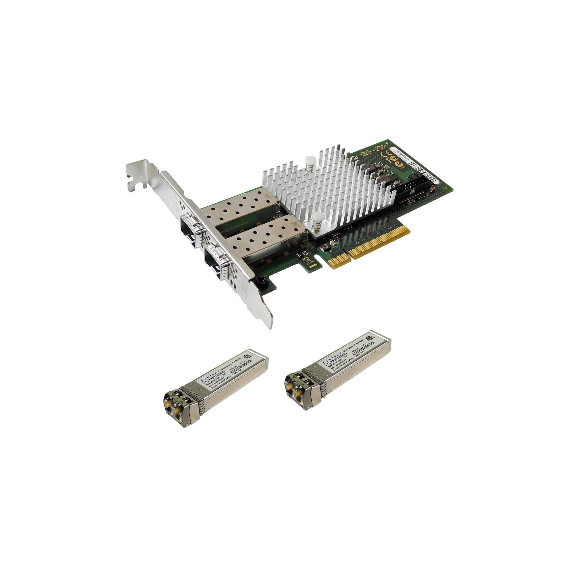Fujitsu Primergy Dual-Port 10GE PCIe x8 D2755-A11 GS1 GS2 GS3 2x