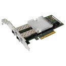 Fujitsu Primergy Dual-Port 10GE PCIe x8 D2755-A11 GS1 GS2 GS3 2x Mini GBIC FP