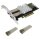 Fujitsu Primergy Dual-Port 10GE PCIe x8 D2755-A11 GS1 GS2 GS3 2x Mini GBIC FP