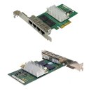 Fujitsu Primergy Quad Port PCIe x4 Gbit Ethernet Netzwerkkarte D2745-A11 GS3 GS1 FP