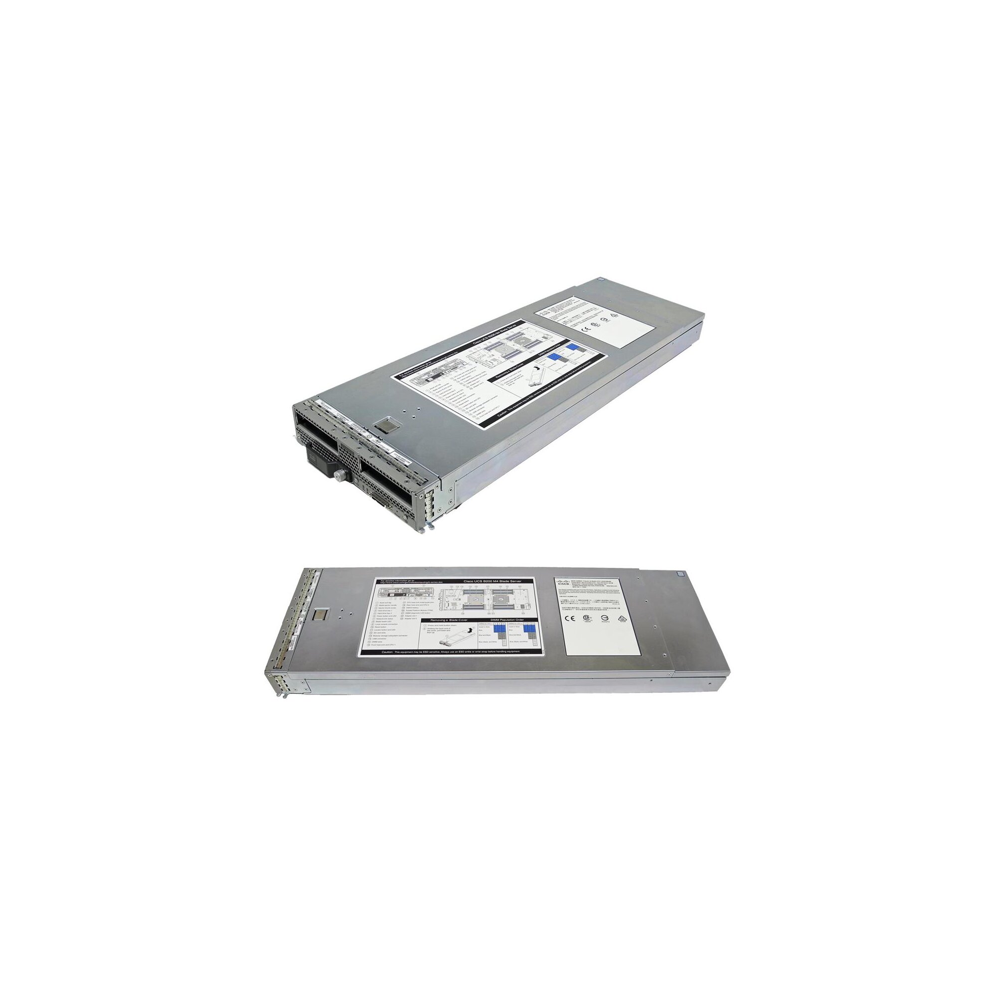 Cisco UCS B200 M4 Blade Server 2x Kühler 1xUCSB-MLOM-40G-03 68-5249-05 ...