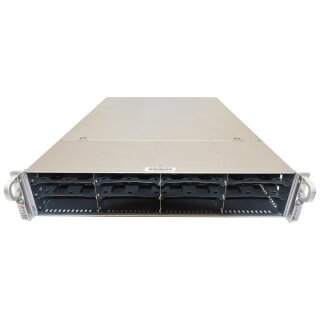 Supermicro CSE-826 2U Chassis 12x 3,5 Zoll HDD Backplane SAS826TQ 3x Fan