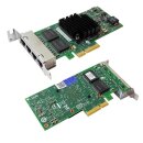 Intel I350-T4 4-Port PCIe x4 Gigabit Ethernet Network Adapter I350T4G2P20 LP