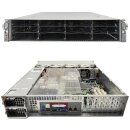 Supermicro CSE-826 2U Rack Server Mainboard X8DTN+ Rev 2.00 SAS826A 2x Kühler