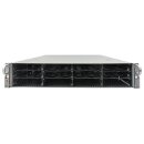 Supermicro CSE-826 2U Rack Server Mainboard X8DTN+ Rev 2.00 SAS826A 2x Kühler