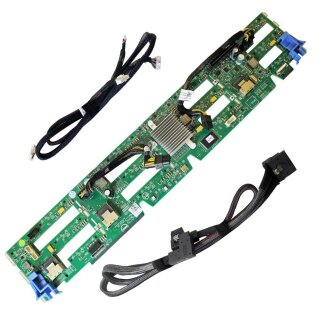 DELL PowerEdge R720xd 12-Slot SAS HDD Backplane DP/N 0PGXHP + 6 x Kabel