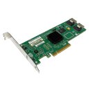 LSI SAS3081E-R 3Gb/s PCIe x8 SAS/SATA RAID Controller L3-00159-02E FP + Kabel