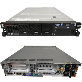 IBM x3650 M4 Server 1x Xeon E5-2680 8C 2.70GHz 32GB RAM 1x M5110e 2.5 HDD 8Bay