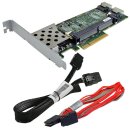HP Smart Array P410 6Gb/s SAS RAID Controller 512MB +SAS Kabel 462919-001 FP