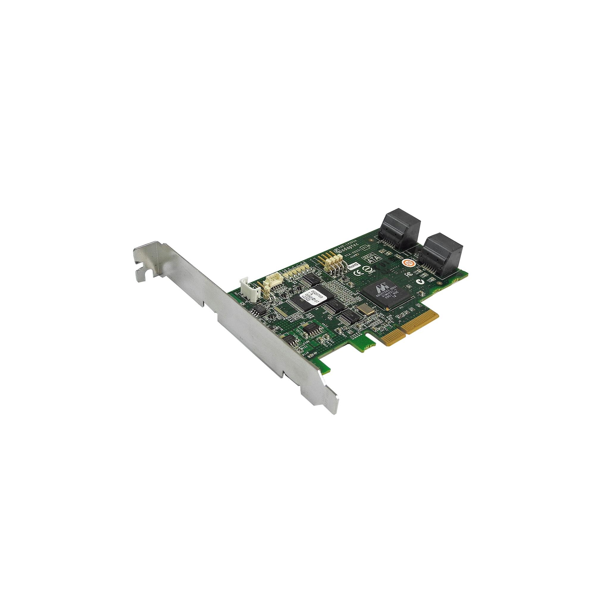 Adaptec AAR1430SA 4Port 3Gb PCIe x4 SATA RAID Controller PN TCA00251