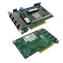 HP 331FLR 4-Port PCIe x8 Gigabit Ethernet Network Adapter 629133-001 634025-001