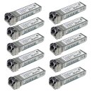 10 x Finisar FTLF8528P3BCV-HD SFP+ 8.5 Gb Transceivers PN...