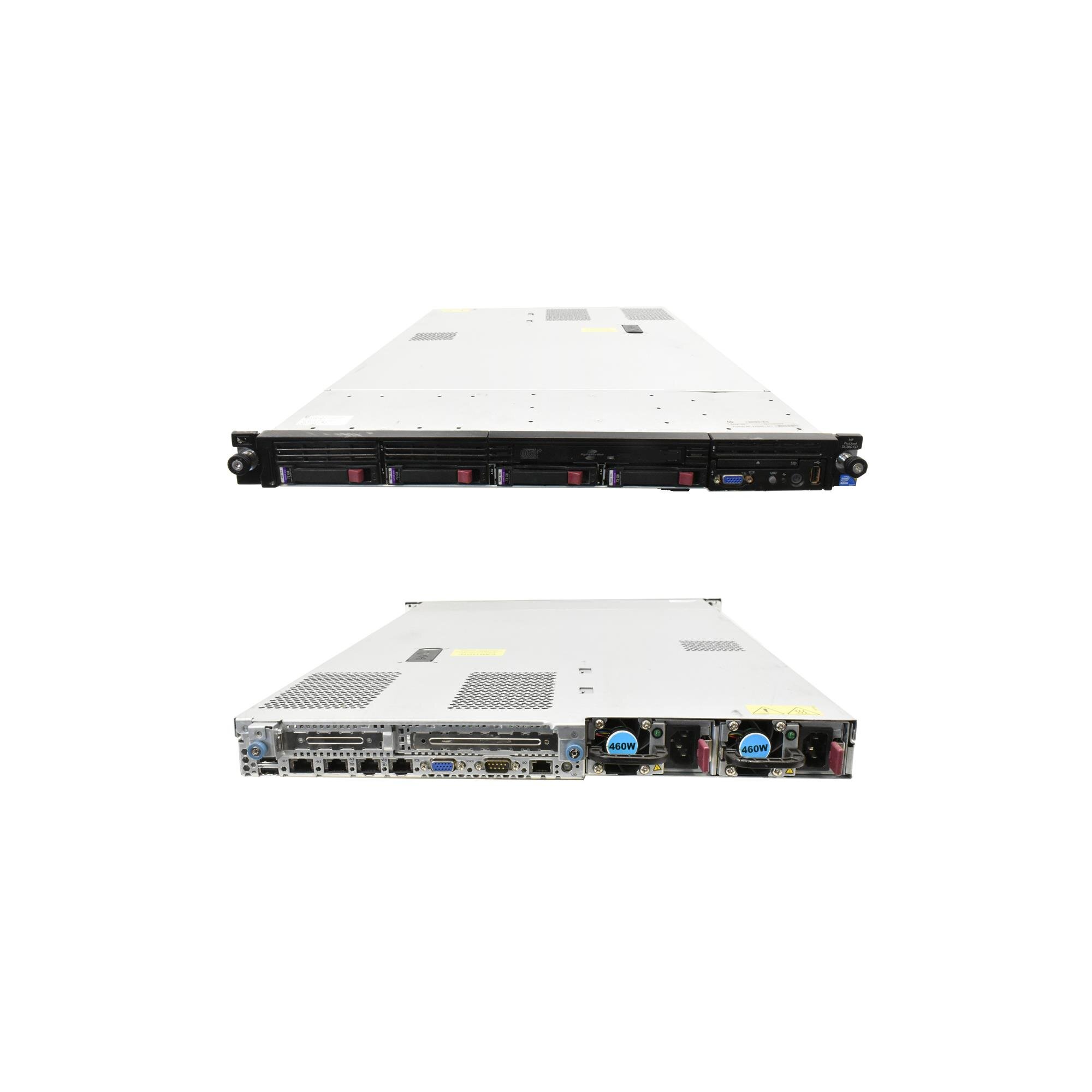 HP ProLiant DL360 G7 Rack Server QC E5620 2.4GHz 16GB RAM 4x146 GB HDD ...