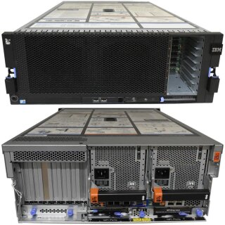 IBM Server System X3850 X5 4x Xeon E7-4870 10C 2.40GHz CPU 64GB RAM PC3 2.5 Zoll HDD 8Bay