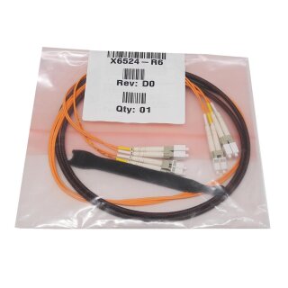 NetApp X6524-R6 LC/LC 2m orange Fiber Optical Patch Cable NEW OVP 112-00120+A0